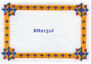 Caesar's Crown BB2131J Quilt Label  small machine embroidered personalized - BarbaraJs Pocket Pillows and Patches