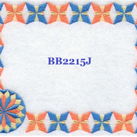 Wyoming Patch BB2215J Quilt  Label  small machine embroidered personalized - BarbaraJs Pocket Pillows and Patches