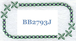 Bay Leaf BB2713J Quilt Label small machine embroidered personalized - BarbaraJs Pocket Pillows and Patches